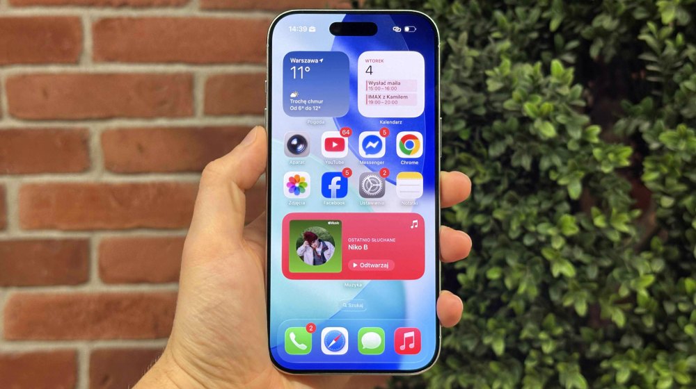 home screen iPhone Air