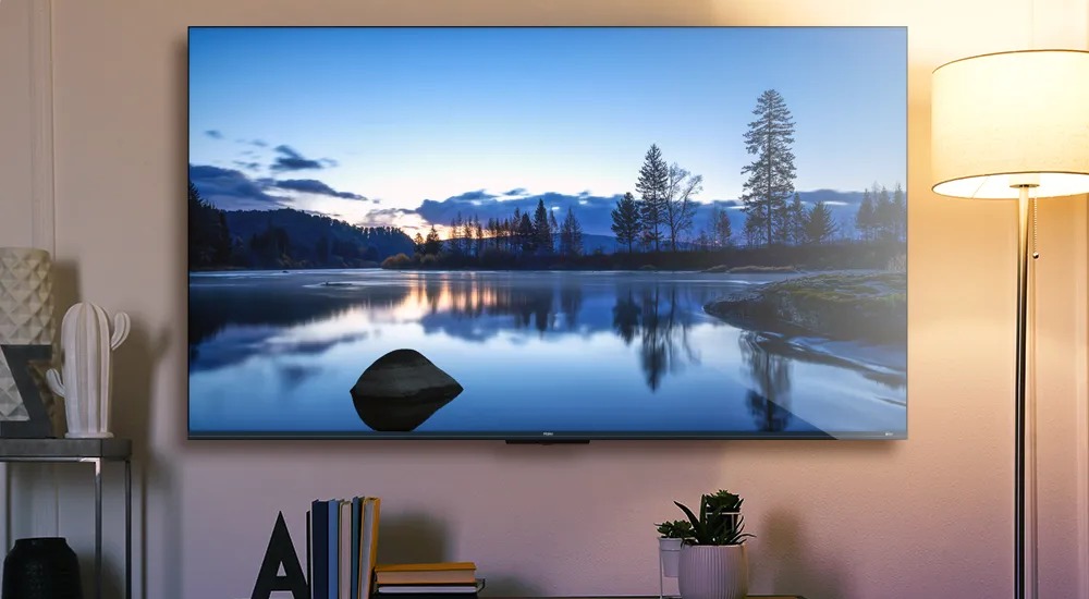 Wyraźny obraz na telewizorze Haier dzięki technologii Ultrasense Ai
