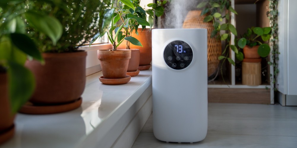 Oczyszczacz powierza z jonizacją