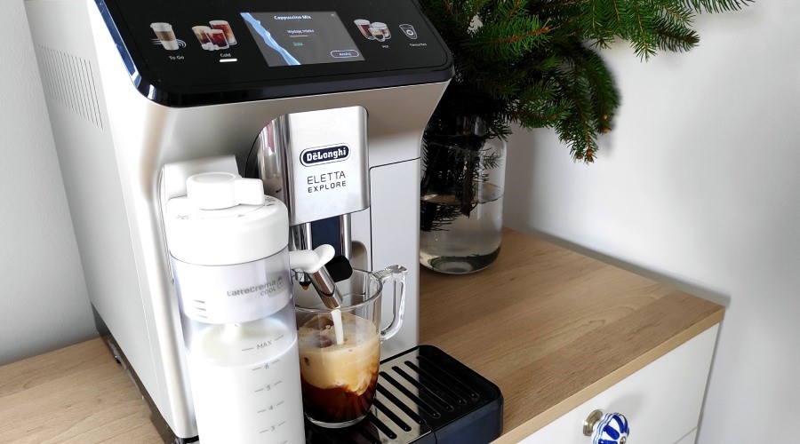 kawa na zimno z delonghi eletta explore