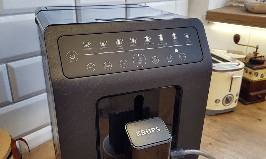 krups eco-design panel sterujacy