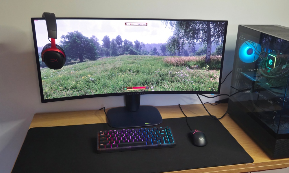 Stanowisko HyperX przykładowe