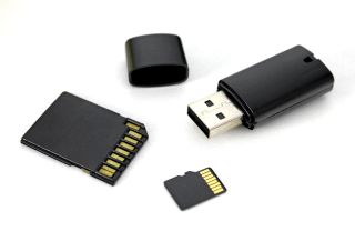 karta pamięci oraz pendrive