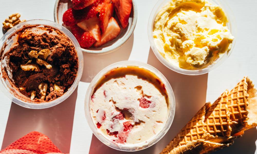 domowe lody z maszynki