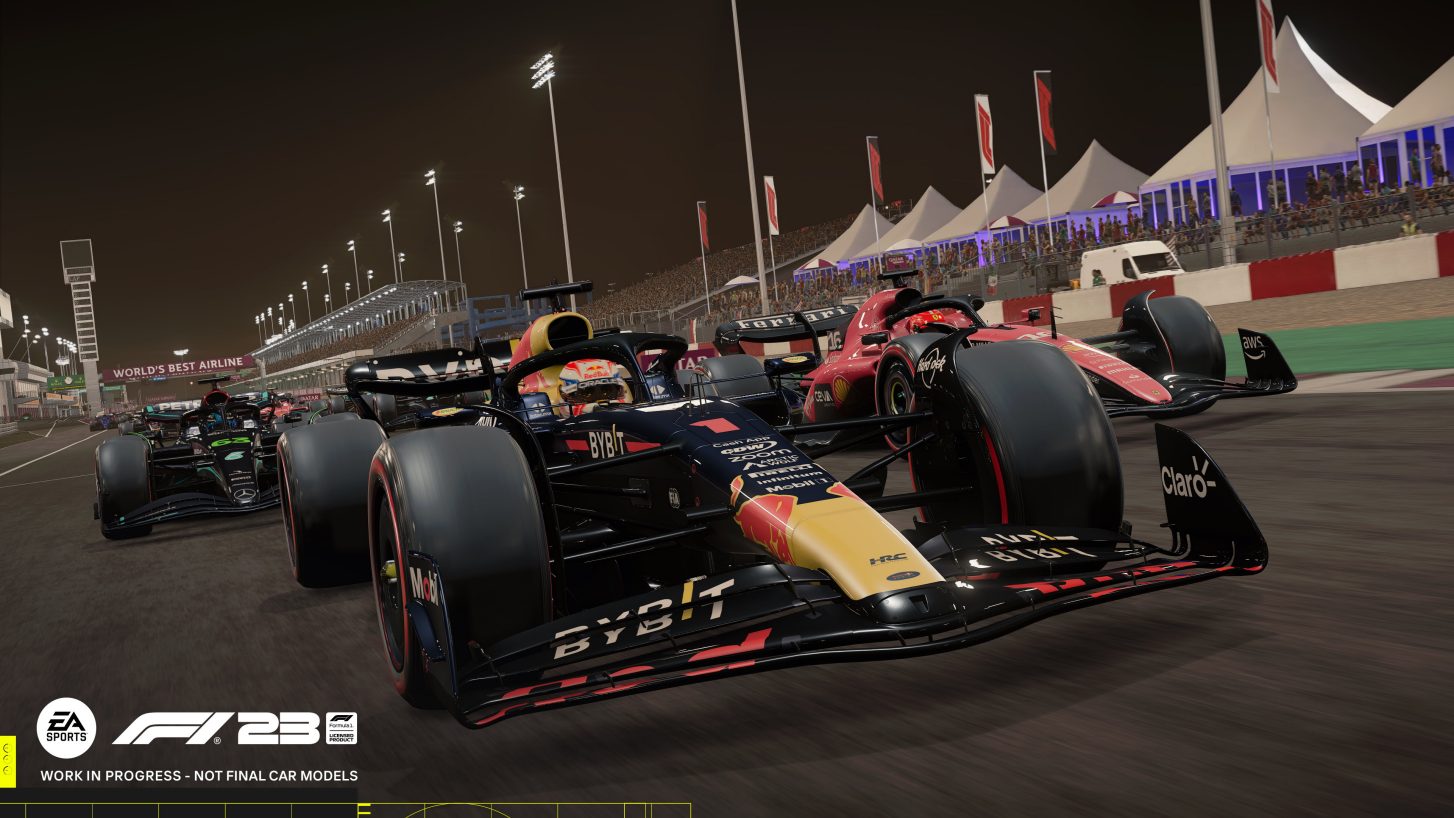 Gra F1 23 to symulator z większym naciskiem na zręcznościowy charakter niż autentyczne odwzorowanie jazdy.