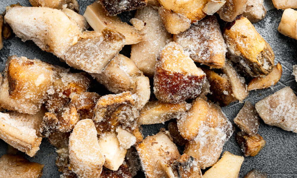 Grzyby mrożone podsmażone