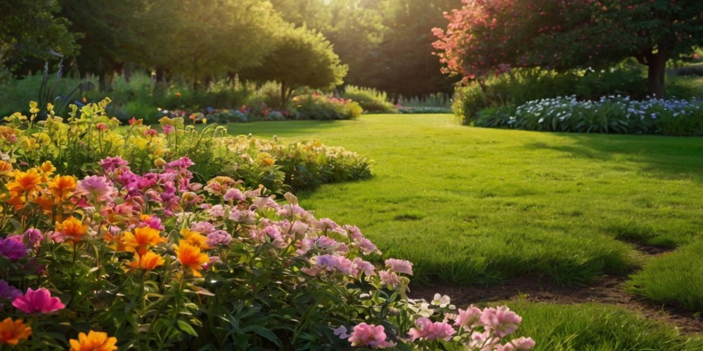 Wypielęgnowany trawnik