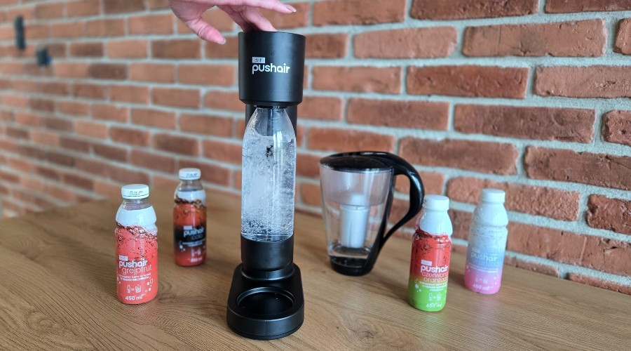 Napowietrzanie wody w saturatorze Dafi PushAir