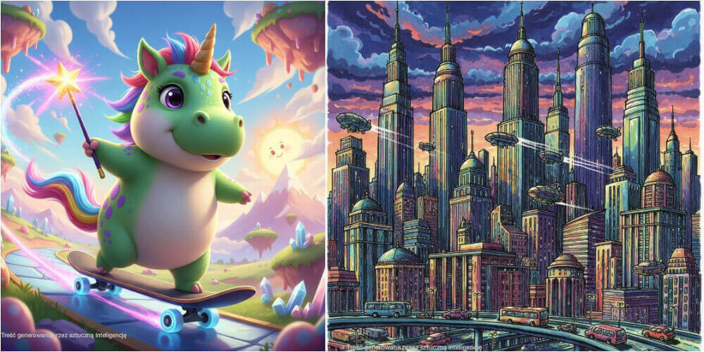 Grafiki stworzone ai w aplikacji Samsung kreatywne studio w galaxy s26+