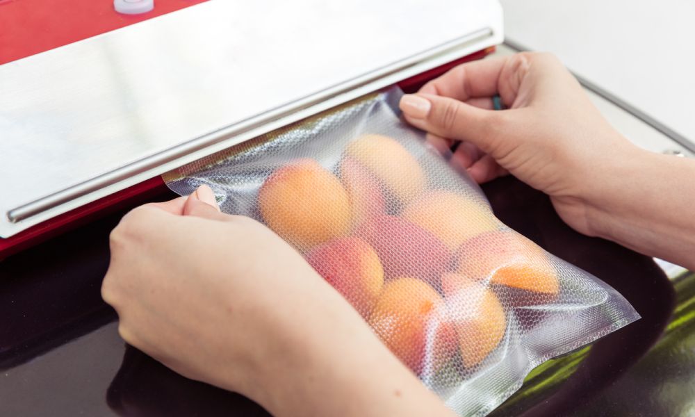 próżniowo pakowane owoce