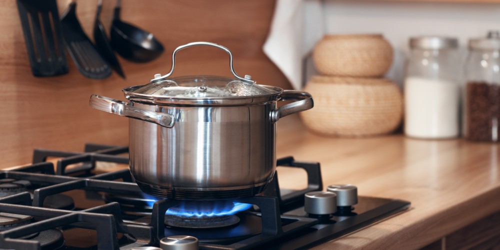 Garnek na kuchence gazowej