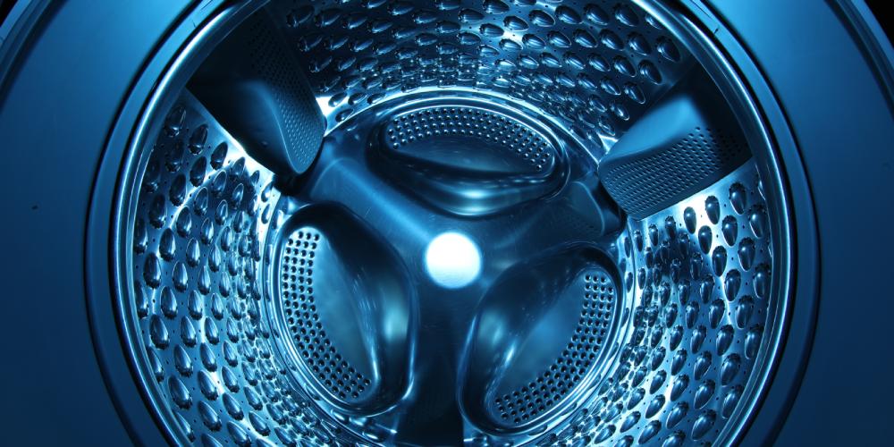 widok czystego bębna