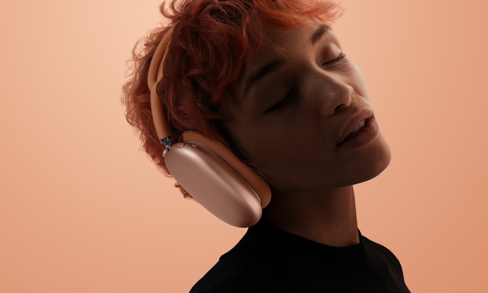 słuchawki apple airpods max 2 w kolorze pomarańczowym