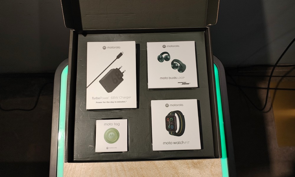 akcesoria promocyjne przy zakupie motoroli edge 70