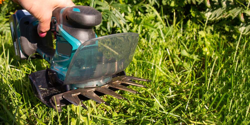 nożyce elektryczne do przycinania trawy