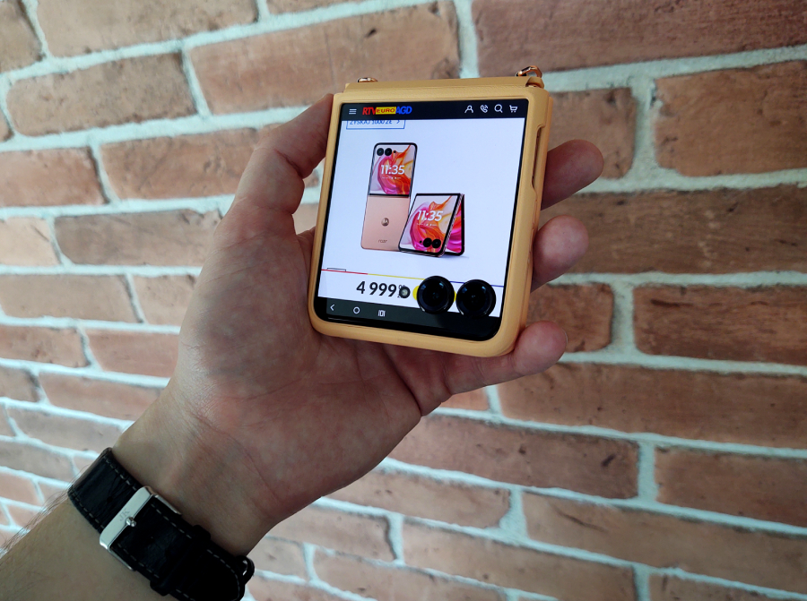 motorola razr 50 ultra ekran zewnetrzny