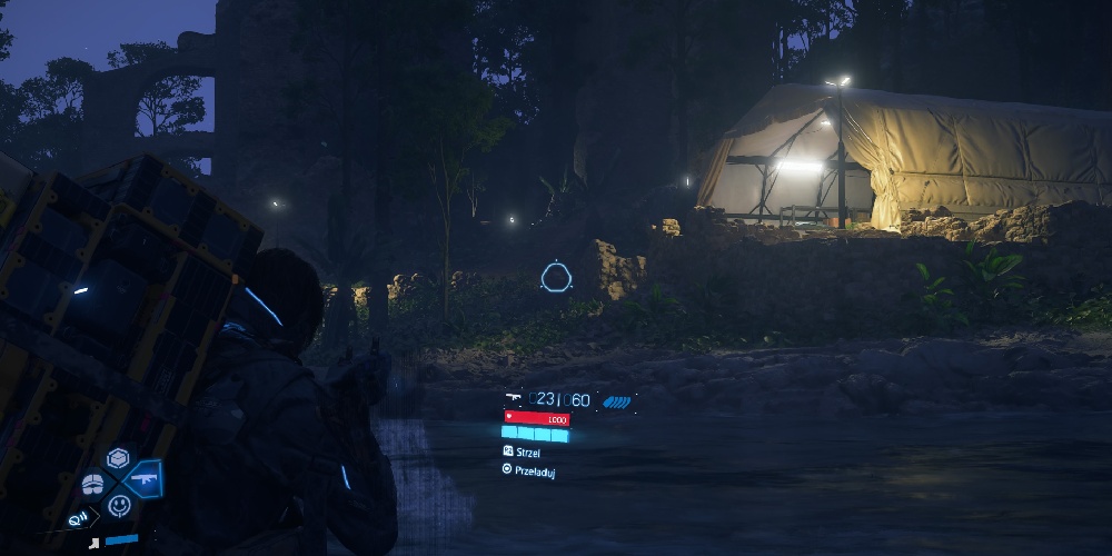 Strzelanie w Death Stranding 2: On the Beach