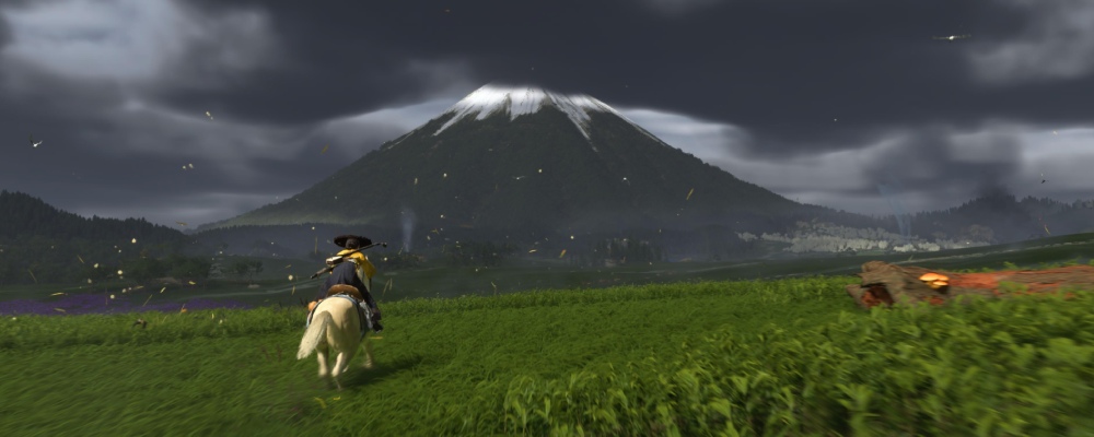 ghost of yotei swiat krajobraz