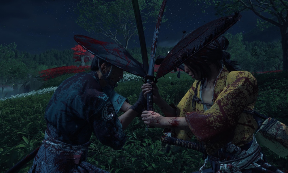 walka kataną w Ghost-of Yotei