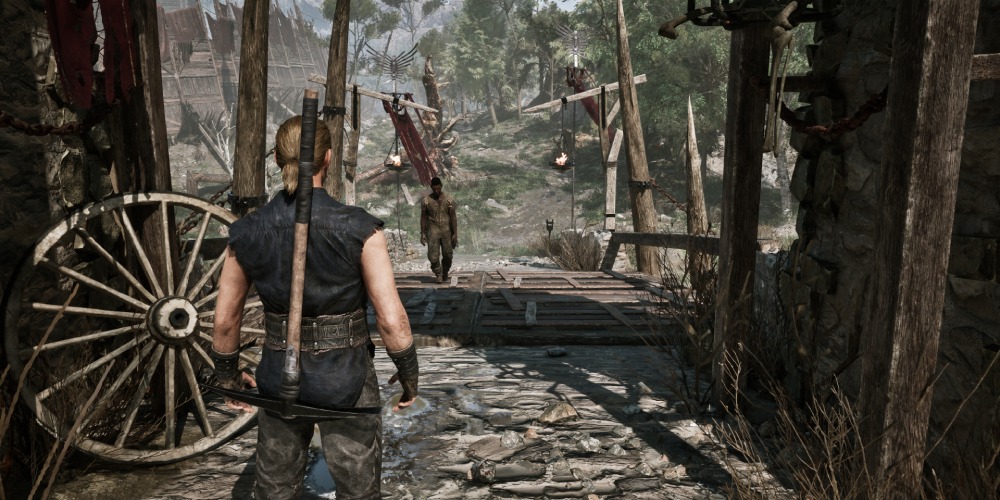 Wejście do Starego Obozu w Gothic 1 Remake