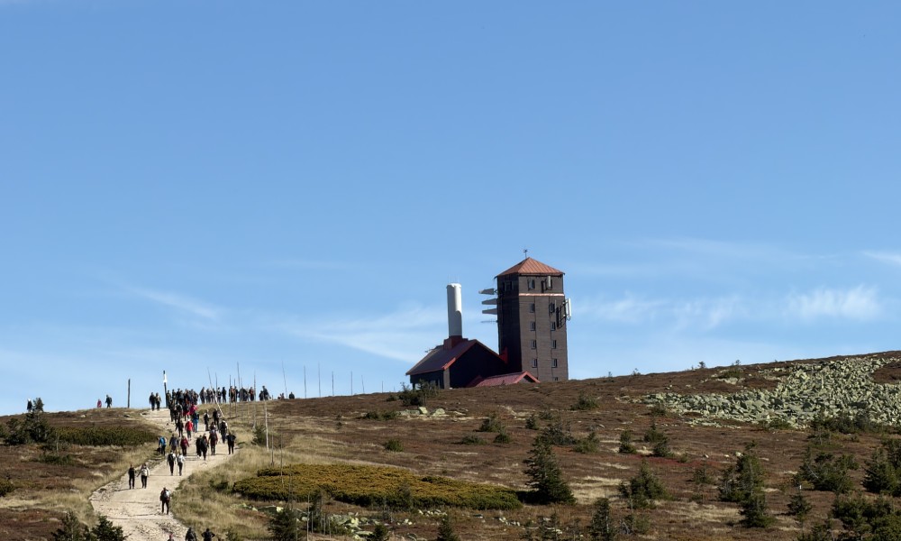 szlak g&oacute;rski w Karkonoszach