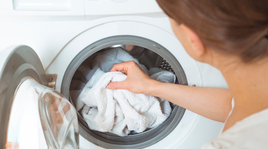 pranie w pralce