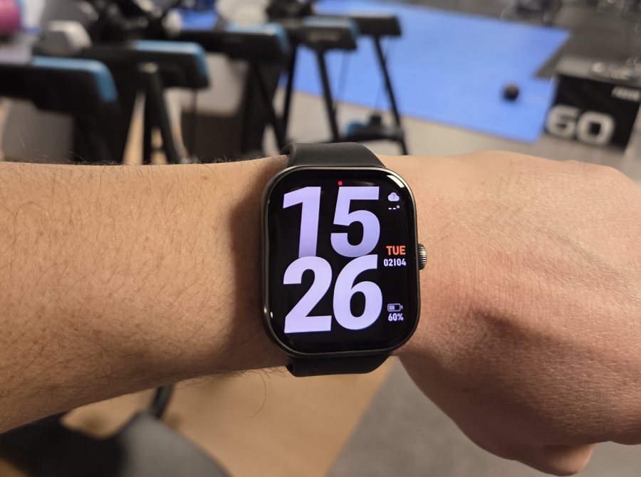 ZRedmi Watch 5 na treningu