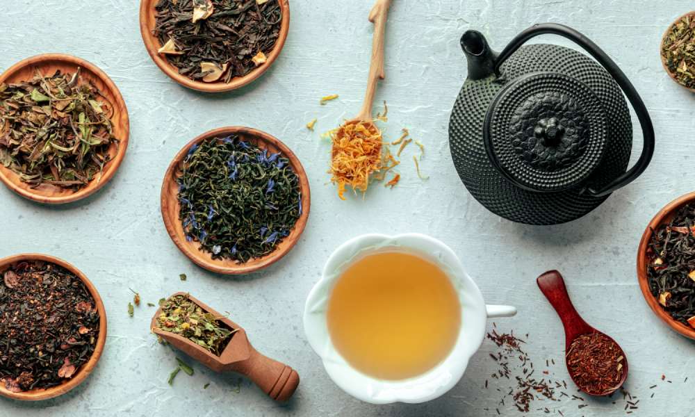 różne rodzaje herbat