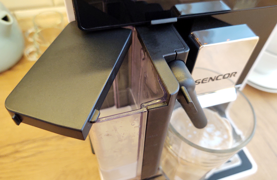 sencor uchylna pokrywka pojemnika na mleko