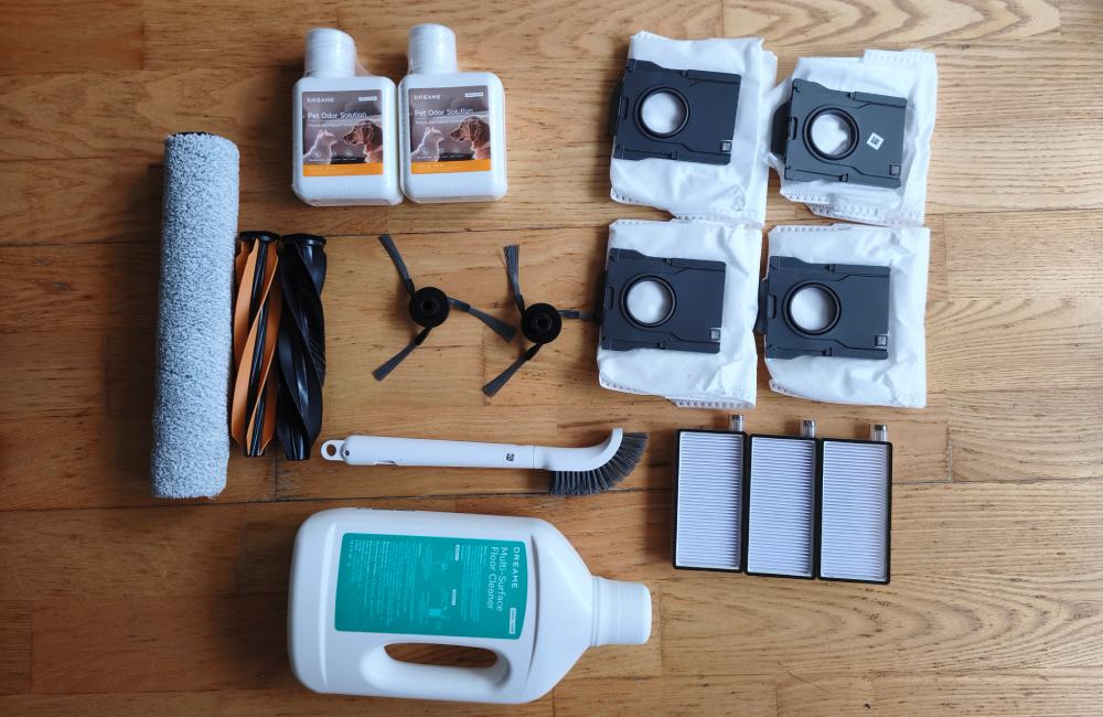 zestaw akcesoriów do robota sprzątającego dreame aqua10 roller complete
