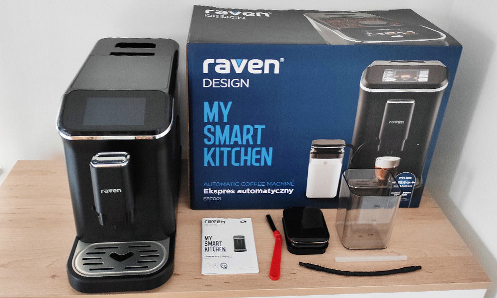 test ekspresu Raven EEC001 skład zestawu