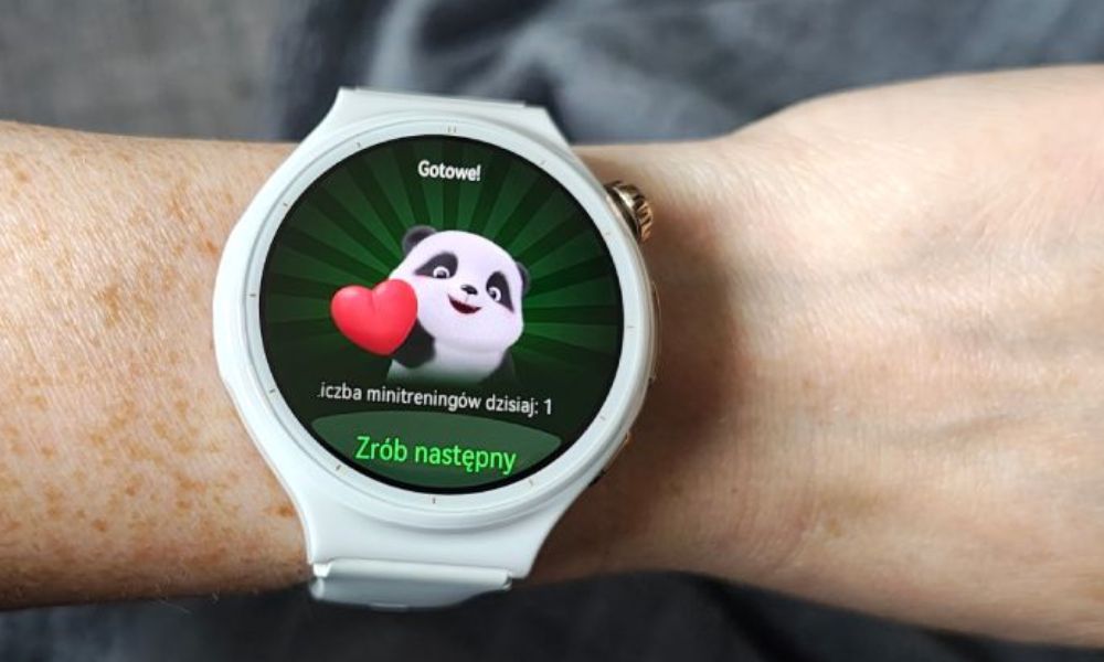 minitrening z Huawei Watch 6 Pro