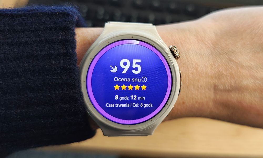 ocena snu w Huawei Watch 6 Pro