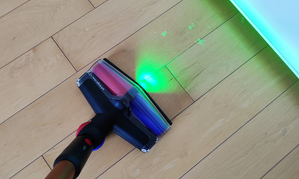 podświetlenie szczotki Dyson V16