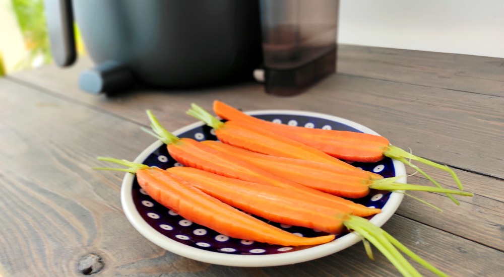 air fryer Philips Ovi NA547 - marchewki