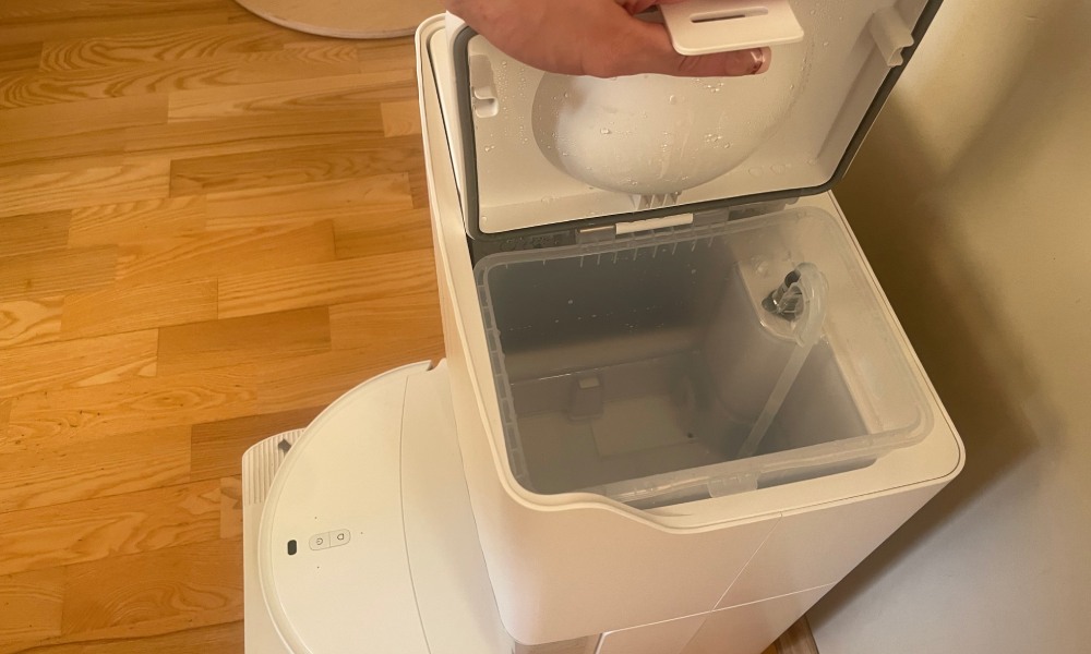 robot sprzątający roborock quervo edge t stacja dokująca