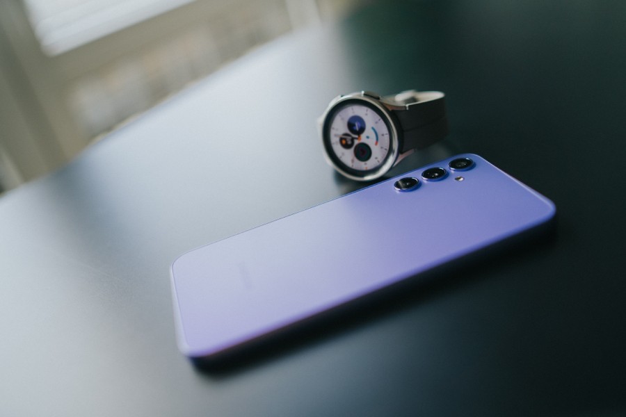 smartfon Samsung Galaxy A34 i zegarek Watch 5 Pro