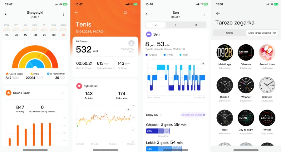 aplikacja Mi Fitness