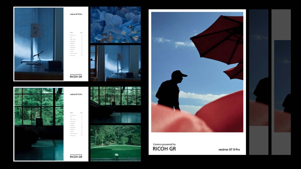 tryby fotograficzne realme gt 8 pro