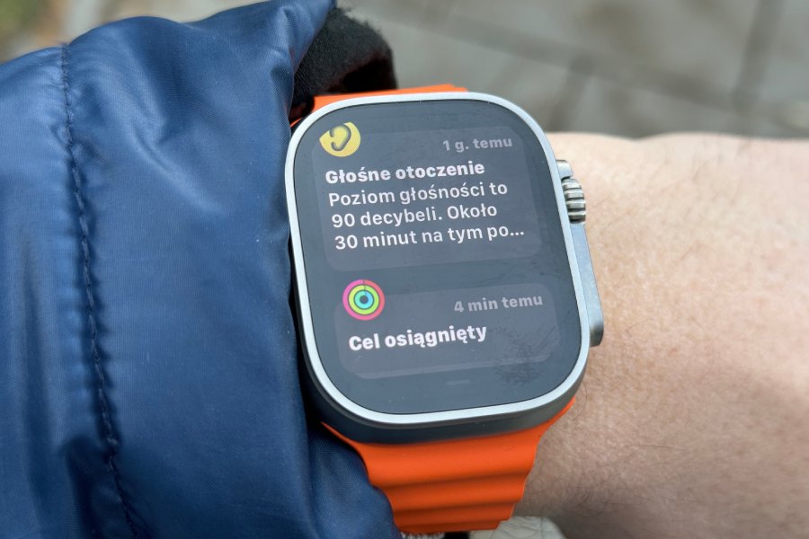 Apple Watch Ultra 2 zdrowie