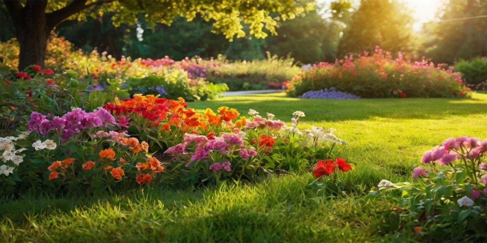 Regularnie wertykulowany trawnik