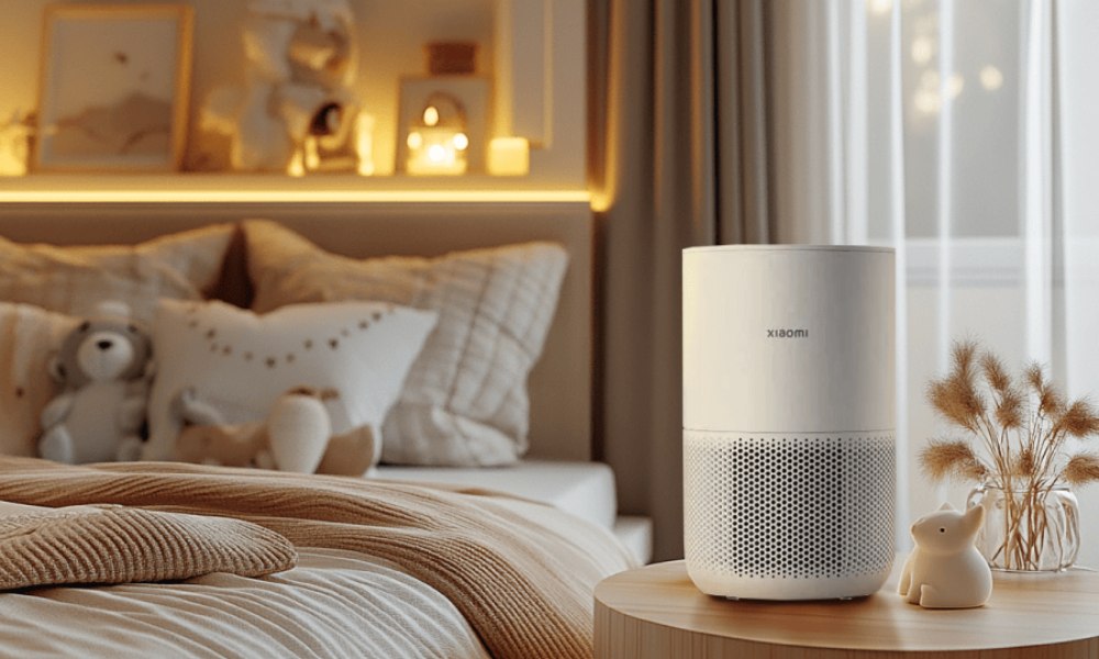 nawilżacz powietrza w pokoju dziecka