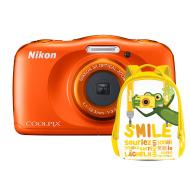 Nikon COOLPIX W150 (pomarańczowy) + plecak