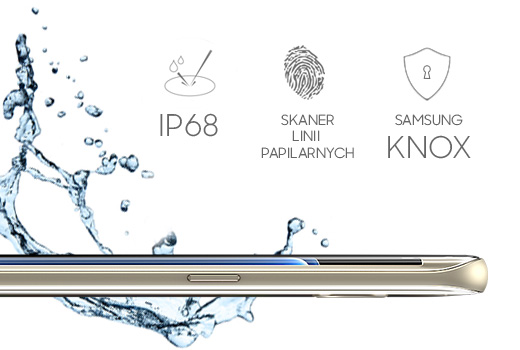 Galaxy S7 edge odporność na pył i wodę