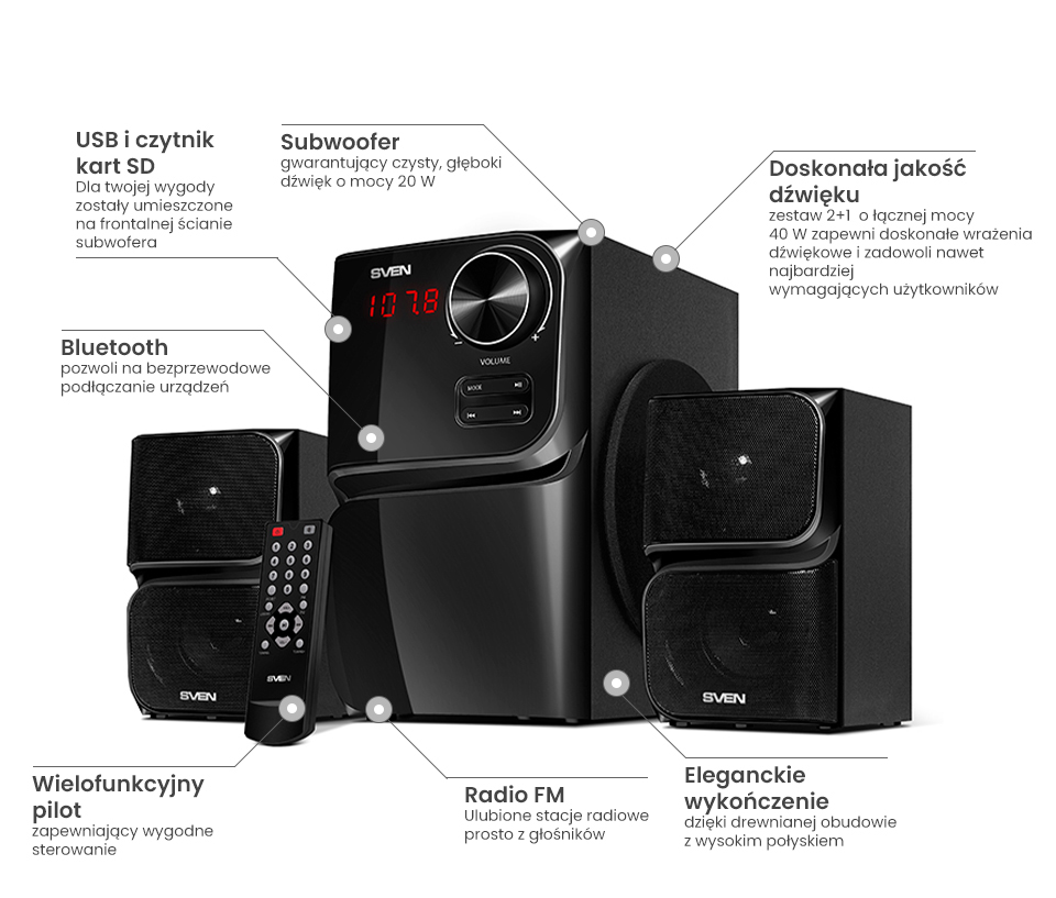 Produkt SVEN MS-305