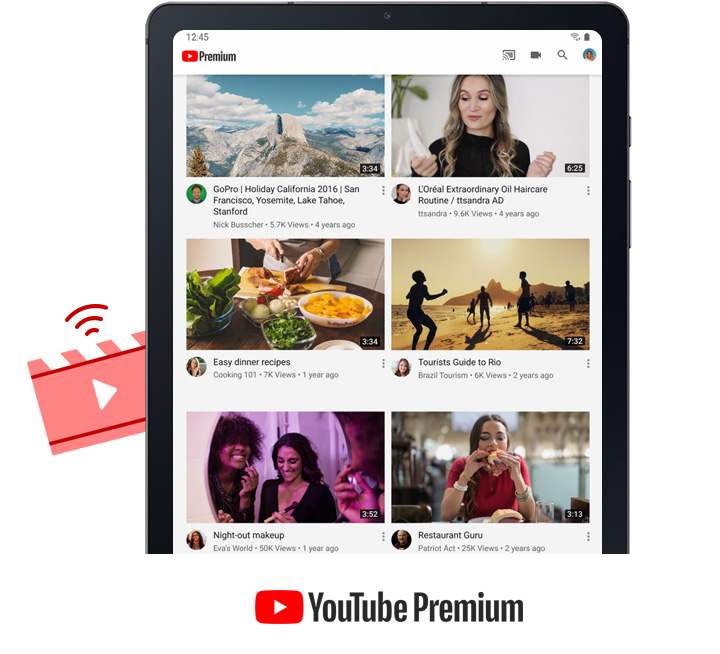 Zyskaj 4 miesiące bezpłatnego dostępu do YouTube Premium