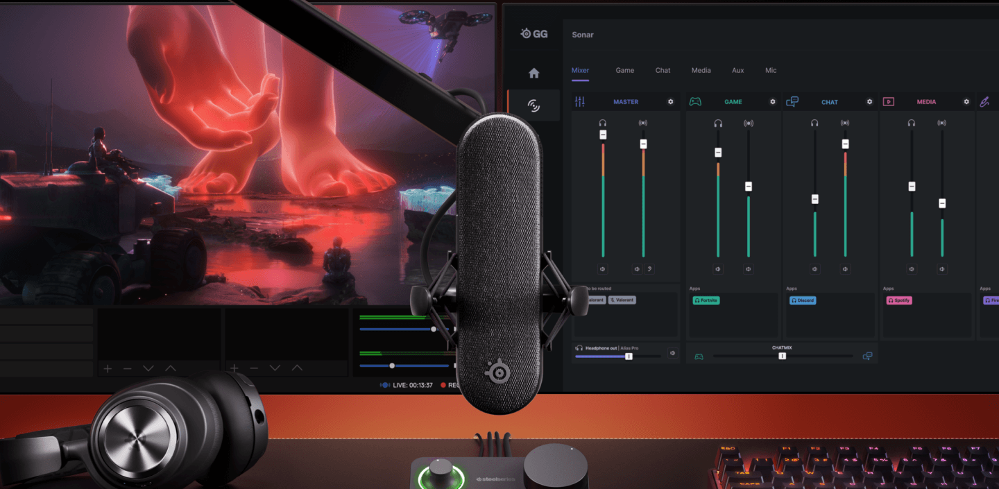 SteelSeries Streaming Equipment