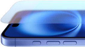 iPhone 16 z trwałą obudową z aluminium klasy lotniczej i wytrzymałą warstwą Ceramic Shield