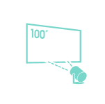 Ikonka Samsung The Freestyle w ekranie 100 cali duży obraz