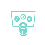 Ikonka Samsung The Freestyle smart TV w ekranie 100 cali